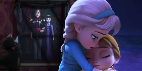 frozen elsa and anna mother|frozen parents died.